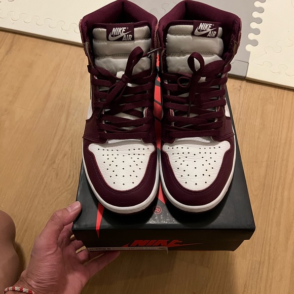 Jordan 1 High Retro “Bordeaux” size 10.5 - Picture 4 of 6